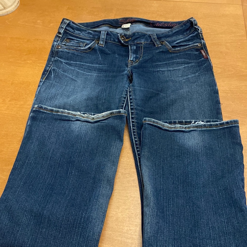 Womens Silver Tuesday Bootcut Jeans Size 31